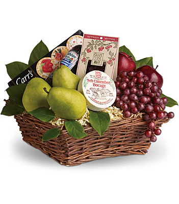 Delicious Delights Basket from In Full Bloom in Farmingdale, NY